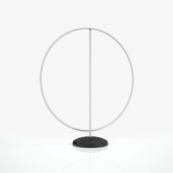 Apvalus reklaminis stendas adWall Vario Flat Ring
