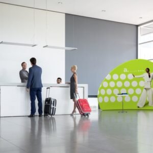 Mobilūs reklaminiai stendai adWall Vario Peak - 9
