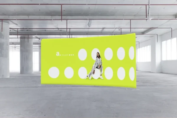 Reklaminis stendas adWall Vario Curved Light