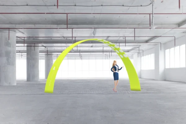 Reklaminio stendo adWall Vario Arch A dalis