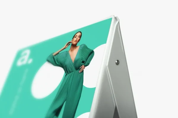 Reklaminis plastikinis stendas adBoard Hips