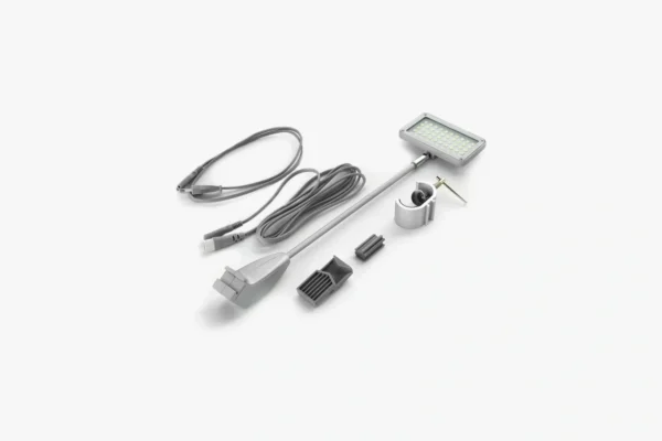 LED šviestuvas 50 LED (sidabro spalvos)