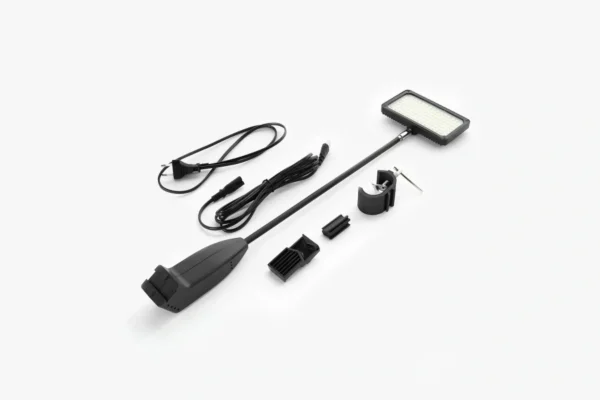 LED šviestuvas 116 LED (juodos spalvos)