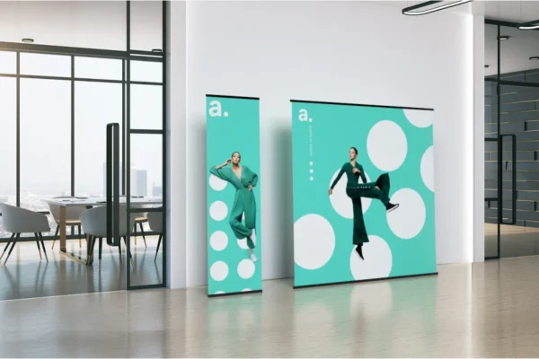 Roll-up reklamos stendas adStand L