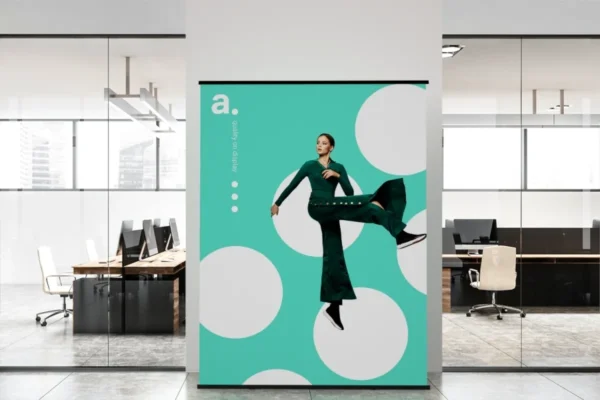 Roll-up reklamos stendas adStand L