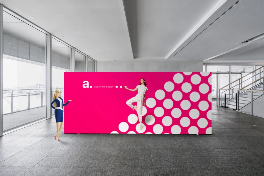Plati adFrame LMD reklaminė ekspozicija