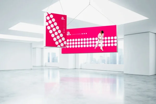 Šviesdėžė dvipusė pakabinama adFrame LMD