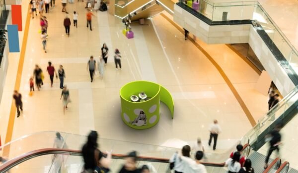 Tekstiliniai mobilūs parodų stendai adWall Vario In