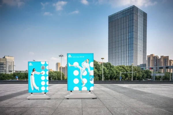 Lauko reklamos stendas adBoard LED