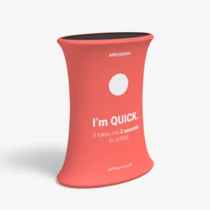 Reklaminis staliukas adTribune Quick