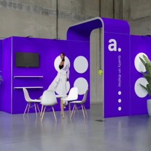 mFrame modulinio stendo ekspozicijos pavyzdys