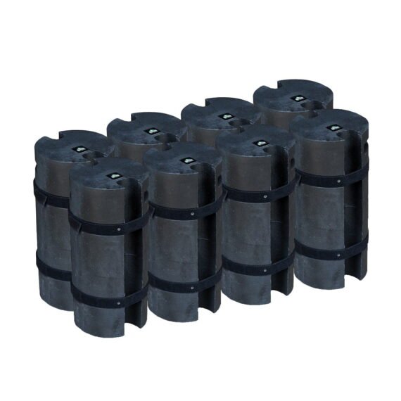 Perdirbtos gumos svoris 16 kg (prekybinei palapinei)