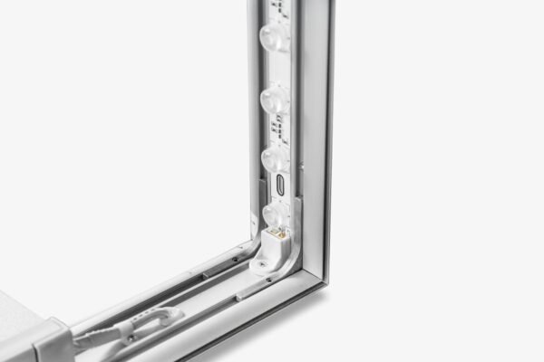Dvipusė mobili šviesdėžė adFrame Quick 2.0