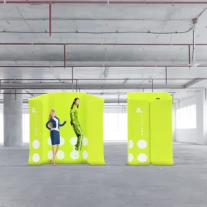 Reklaminiai stendai - mobili persirengimo kabina
