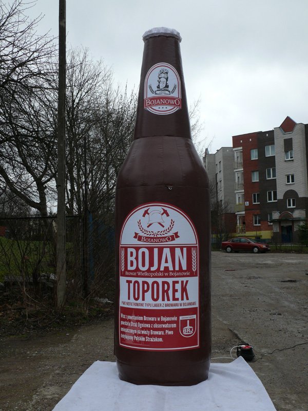 Pripučiama reklama | butelis