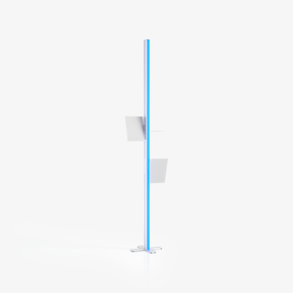 Šviečiantis boršiūrų laikiklis LuminaStick RGB -