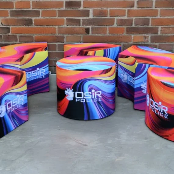 Moduliniai reklaminiai suoliukai Mitko