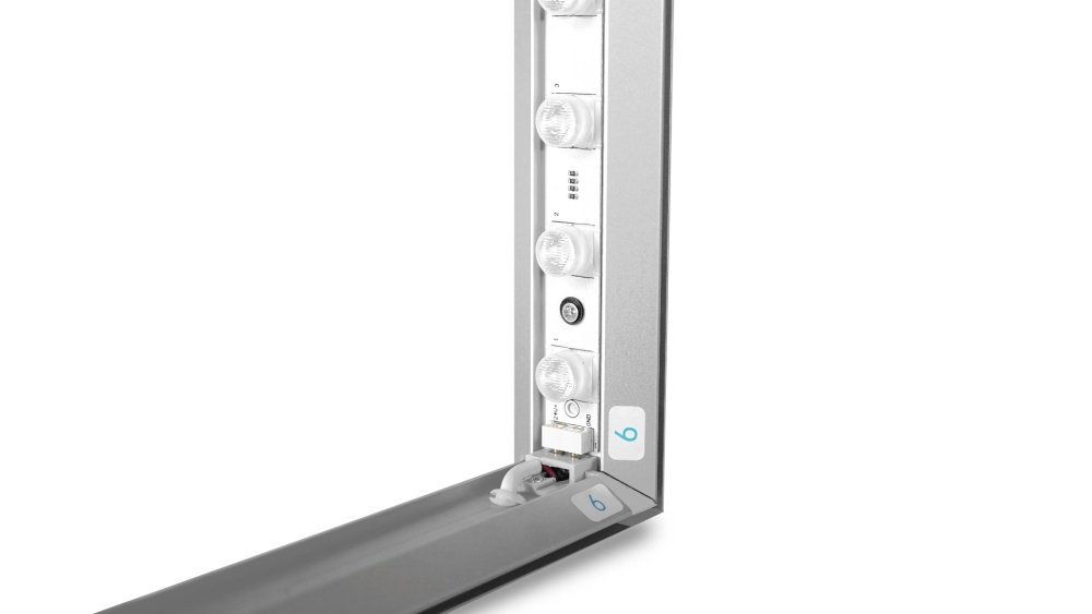 adFrame Slim 100x250 - 65mm (without print)