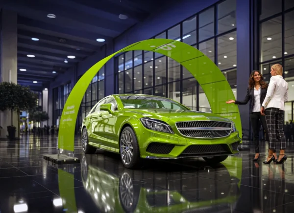 Reklaminė arka – adGate Quick Arch (mobilus tekstilinis stendas)
