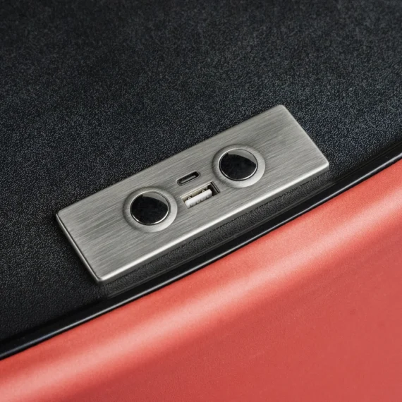 Šviečiantis automatinis renginių staliukas adTribune Big Quick LED Auto