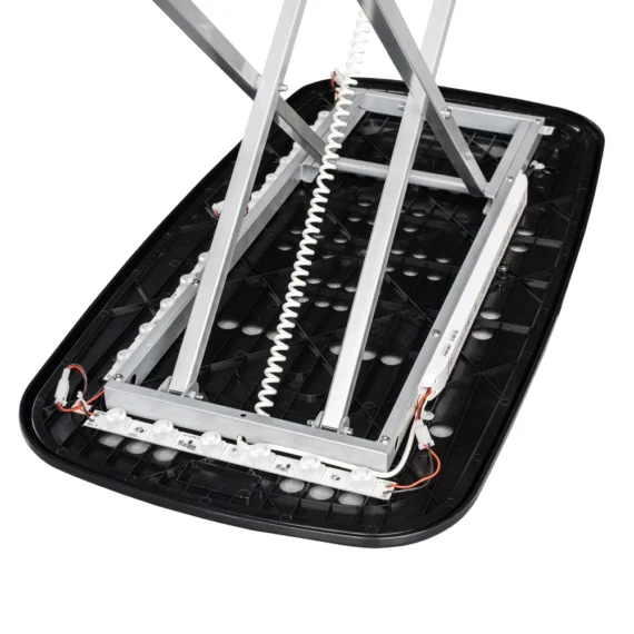 Šviečiantis automatinis renginių staliukas adTribune Big Quick LED Auto