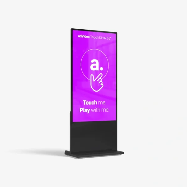 Interaktyvus ekranas adVideo Kiosk 55-65"