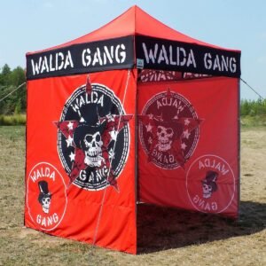 Prekybinė palapinė 2x2 Octa Go su reklama