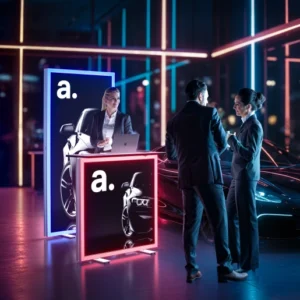 LED šviečiantys staliukai adTribune Lumina RGB