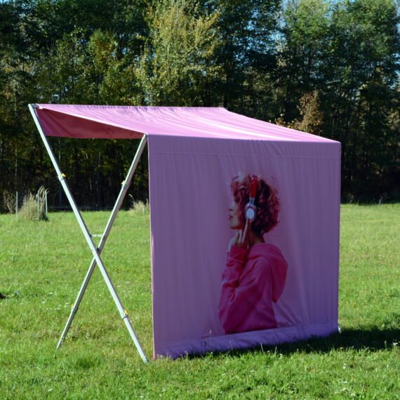 Mobili parodų palapinė-stendas - Xframe