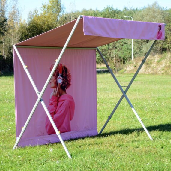 Mobili parodų palapinė-stendas - Xframe