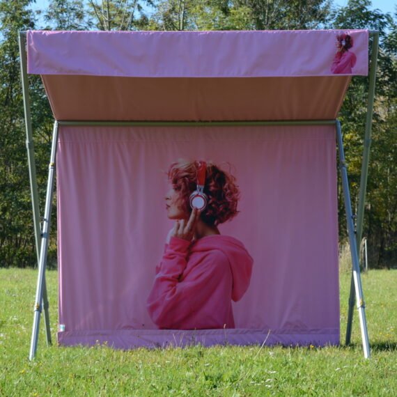 Mobili parodų palapinė-stendas - Xframe