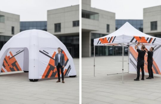 Pripučiama palapinė su spauda: kas geriau pripučiama ar standartinė palapinė?