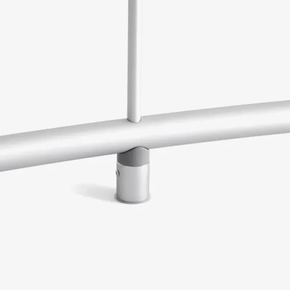 adWall Vario Curved 240 Ø43 in a wheeled bag, single-sided