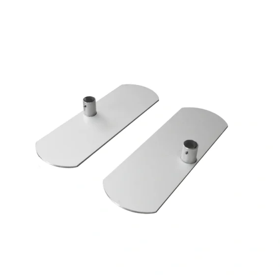 adWall Vario Curved 240 Ø43 in a wheeled bag, single-sided