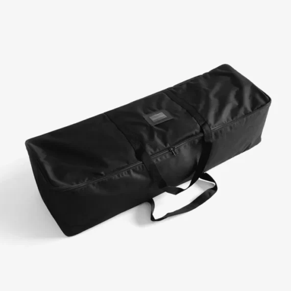 adWall Vario Curved 240 Ø43 in a wheeled bag, single-sided