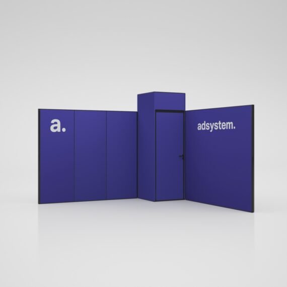Ready-to-use Multiframe display stand - MT3 (without accessories)