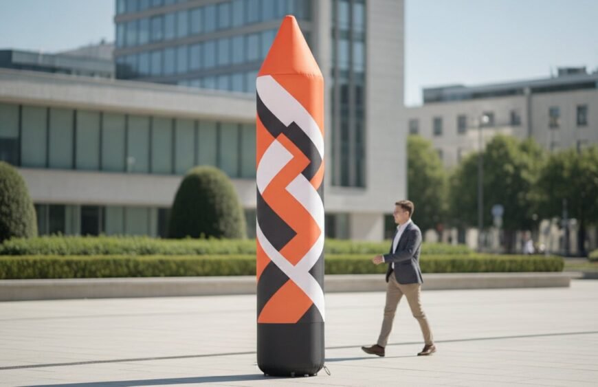 Pripučiami reklaminiai stulpai: Kaip pasirinkti efektyvų sprendimą jūsų prekės ženklui?