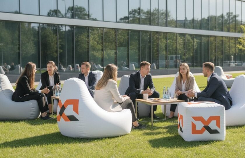 Reklaminiai sėdmaišiai su spauda