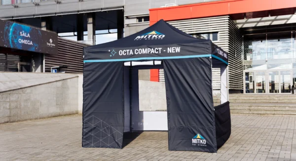Kompaktiška greito surinkimo palapinė 3x3 Octa Compact
