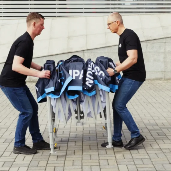 Kompaktiška greito surinkimo palapinė 3x3 Octa Compact