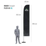 Reklaminės vėliavos Rider FLEX su spauda