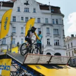 Reklaminės vėliavos Rider FLEX su spauda