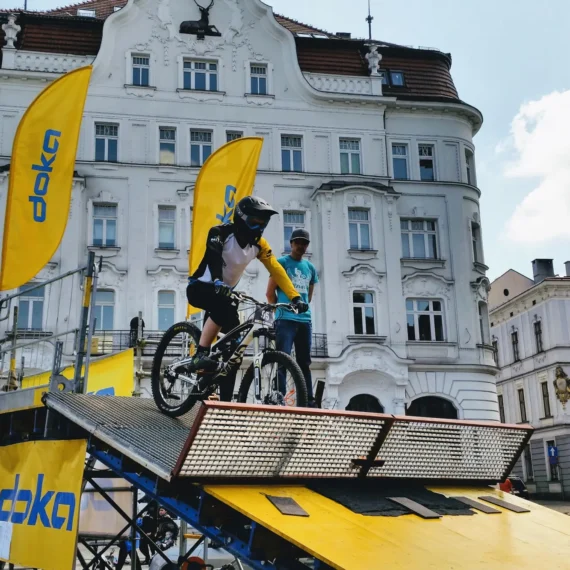 Reklaminės vėliavos Rider FLEX su spauda