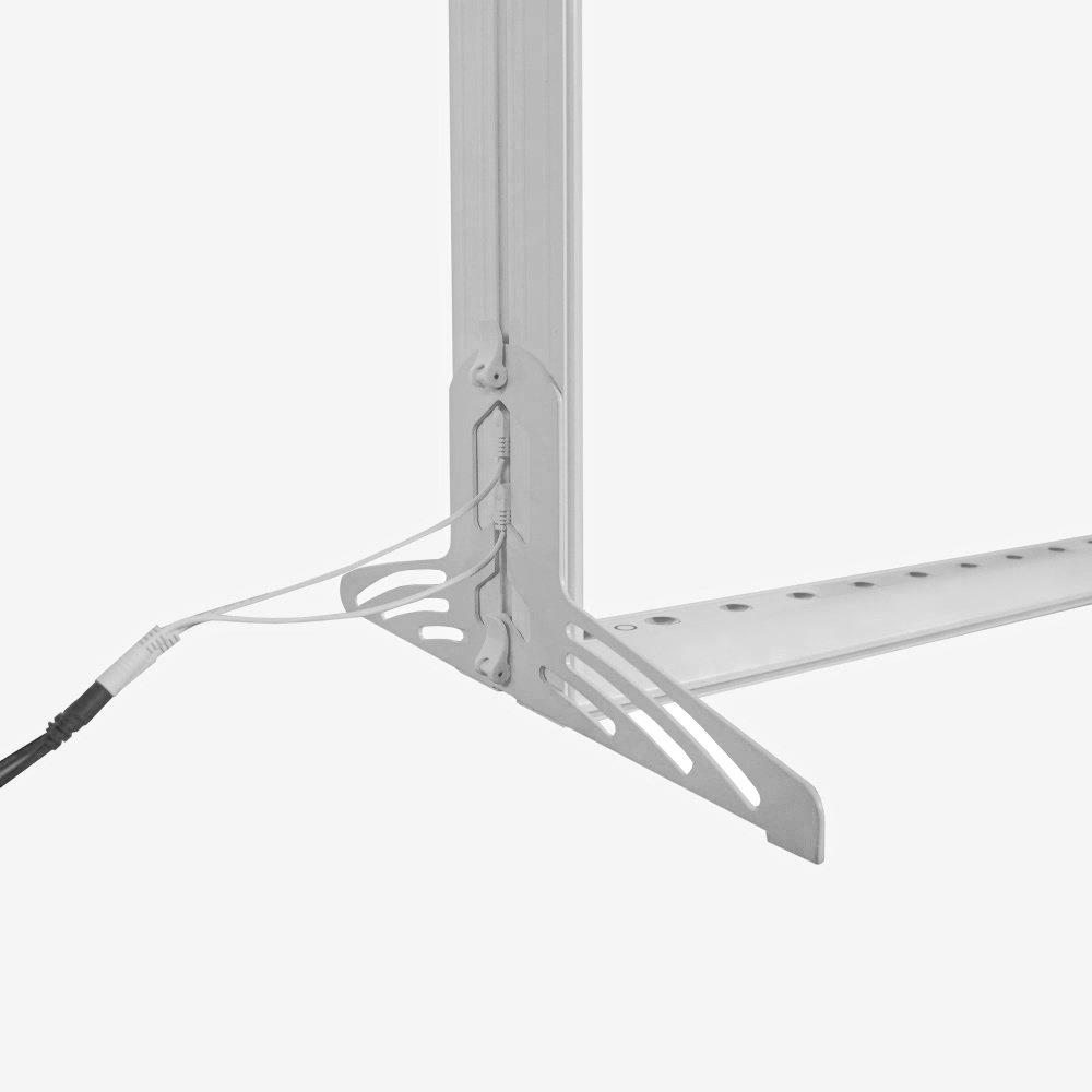 adFrame Smart PVC profilio ir kojelės detalė