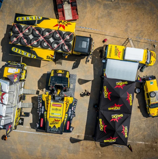 Greito surinkimo palapinė 4×4 m Octa Pro su spauda – stogas ir 3 sienos