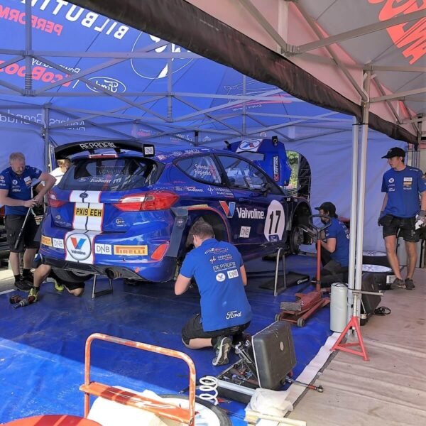 Greito surinkimo palapinė 4×8 m Octa Pro su spauda – stogas ir 3 sienos