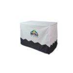 MITKO Solid M 120 × 60 cm sulankstomas prekybos stalas su spauda