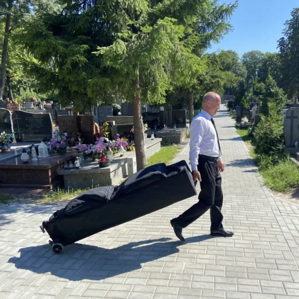 Comfort transportavimo krepšys su ratukais