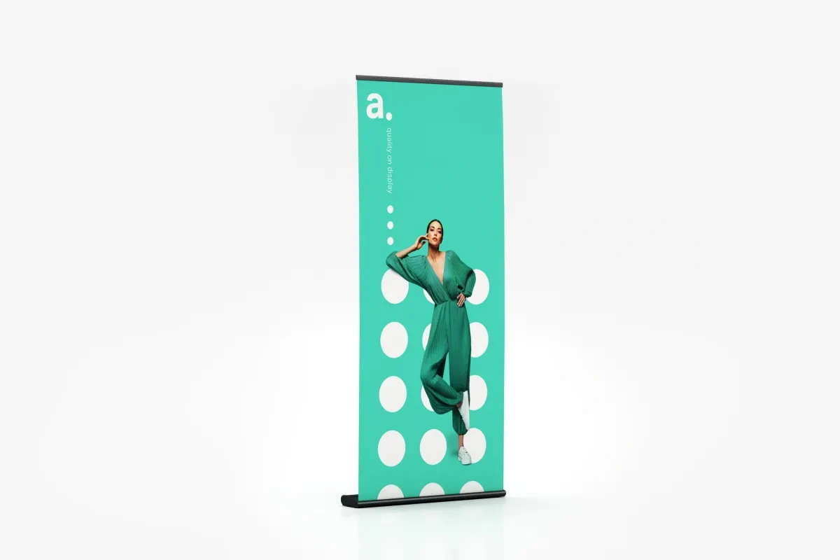 Roll-up stendas adStand Premium su spauda