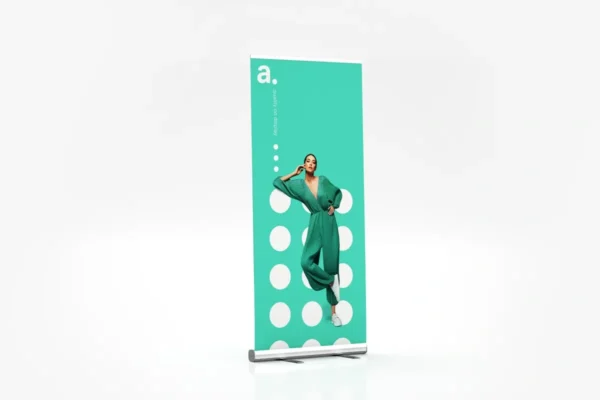 Standartiniai roll-up stendai adStand Eco